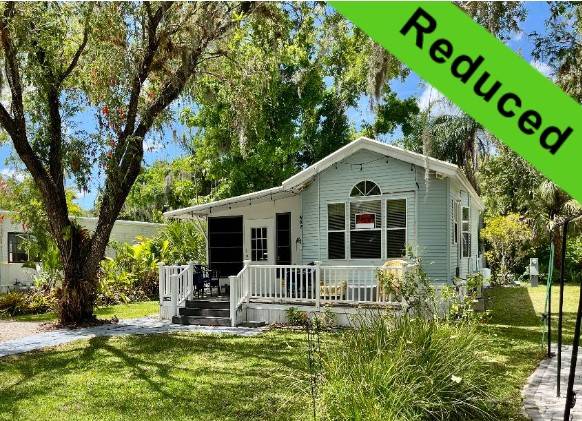 Venice, FL Mobile Home for Sale located at 1300 N River Rd Lot W82 Ramblers Rest